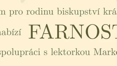 Nabídka z Centra pro rodinu královéhradeckého biskupství